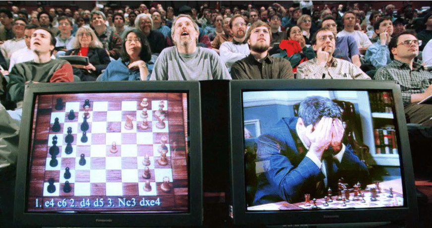 IBM Deep Blue vence Garry Kasparov